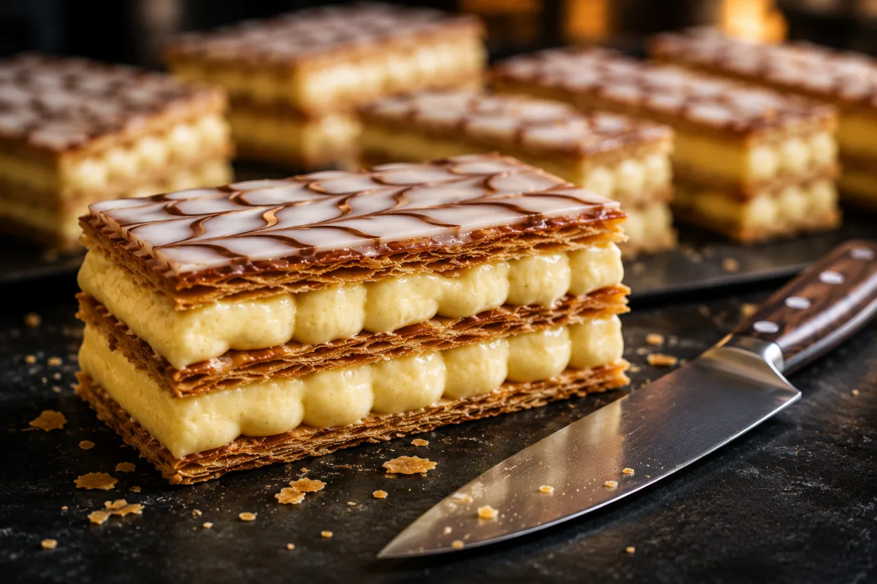 Mille-feuille pâtissier